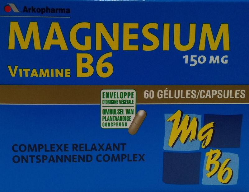 Arkogélules Magnésium Vit B6